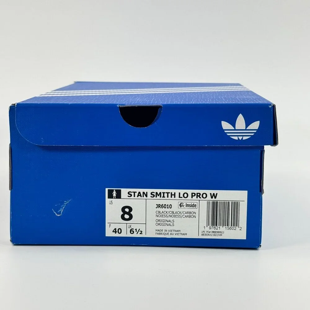 Adidas Women's Stan Smith Low Pro 'Black' JR6010 Multi Size